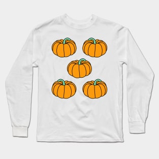 Pumpkin - Halloween lover sticker pack Long Sleeve T-Shirt